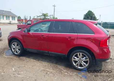 2013 Ford Edge Limited z USA, uszkodzony, nr VIN 2FMDK3KC7DBE36459